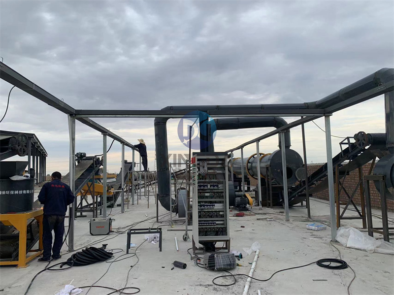 景德鎮(zhèn)客戶定制的有機(jī)肥生產(chǎn)線所需要的有機(jī)肥設(shè)備